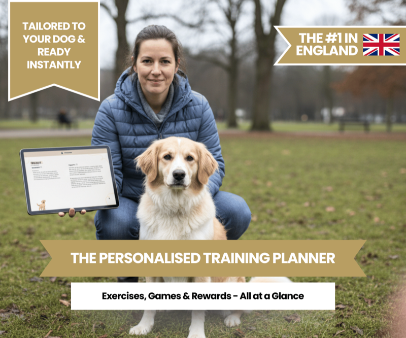 Dog training - Happy dog after successful training